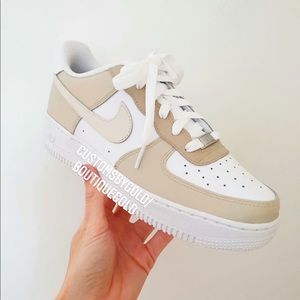 CUSTOM Nike Air Force 1 nude